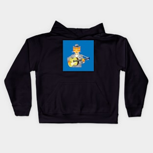 Tibbles Plays Acoustic Kids Hoodie